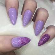Lilac Nails