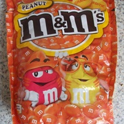 M&Ms Peanut Orange Edition