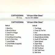 Cappadonna - African Killer Bees