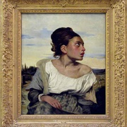 Young Orphan Girl in the Cemetary - Delacroix