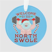 Body Builder Ornament