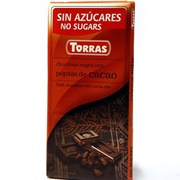 Torras Chocolate Negro Con Pepitas De Cacao