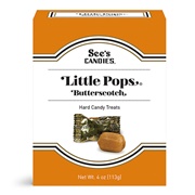 See's Little Pops Butterscotch