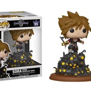 Sora Riding Heartless Wave 55