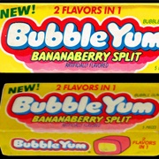 Bubble Yum Bananaberry Split