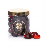 Sugarsin Dark Raspberry Hearts