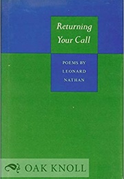Returning Your Call (Leonard Nathan)