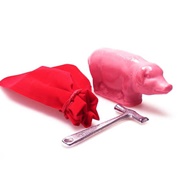 Saratoga Sweets Pink Peppermint Pig