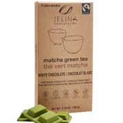 Jelina Matcha Green Tea White Chocolate Bar