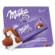 Milka Ice Cream Hearts
