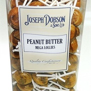 Joseph Dobson Peanut Butter Mega Lollies