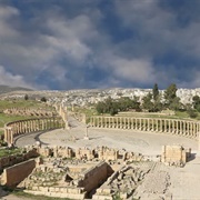 Roman Ruins of Jerash. Jerash, Jordan