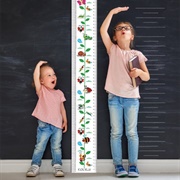 Mark Your Height in the Same Spot Every Year