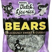 Gustaf's Dutch Licorice Bears