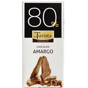 Del Turista 80% Chocolate Amargo