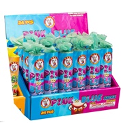 Pink to Blue Smoke Bombs