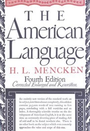 The American Language (H.L. Mencken)