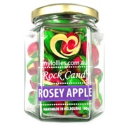 Rosey Apple Rock Candy