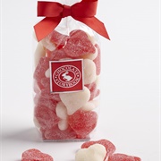 Chocolate Storybook Gummy Hearts