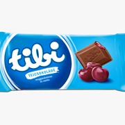 Tibi Tejcsokolade Cherry Cream & Jelly