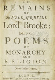 Poems (Fulke Greville & Lord Brooke)