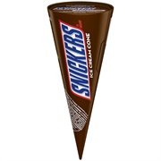 Snickers Ice Cream Cone