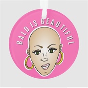 Bald Ornament