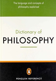 The Penguin Dictionary of Philosophy (Thomas Mautner)