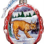 Bobcat Ornament