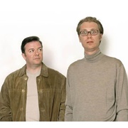 Ricky Gervais and Stephen Merchant