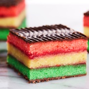 Rainbow Cookies