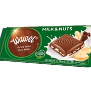 Wawel Milk & Nuts Chocolate Bar