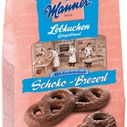 Manner Schoko-Brezerl