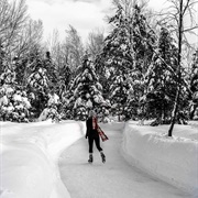 Skate on Out Door Trails