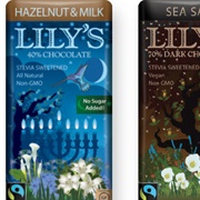 Lily's Hazelnut & Milk Chocolate Bar