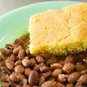 Cornbread and Pintos