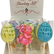 Strawberry Hill Easter Lollipops