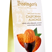 Bissinger's Dark Chocolate California Almonds