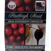Hadleigh Maid Dark Chocolate Cranberries