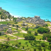 Tulum Archaeological Site. Tulum, Mexico