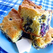Saskatoon Berry Cornbread