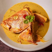 Gulai Kepala Ikan Kakap
