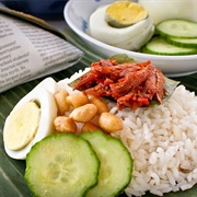Nasi Lemak Bungkus