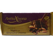 Antiu Xixona 55% Chocolate Negro Con Almendras Enteras