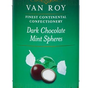 Van Roy Dark Chocolate Mint Spheres