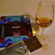 Islay Whisky Nibs Chocolate Bar