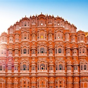 Hawa Mahal (Palace of Wind). Jaipur, India