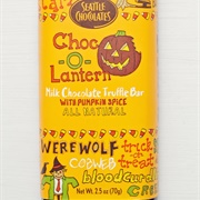 Seattle Chocolates Choc-O-Lantern Pumpkin Spice Truffle Bar