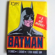 Topps Batman Trading Cards & Gum