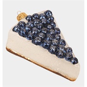 Blueberry Cheesecake Ornament